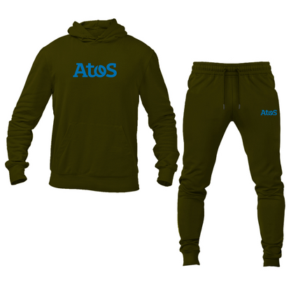 Men's Atos Logo Hoodie Joggers Set