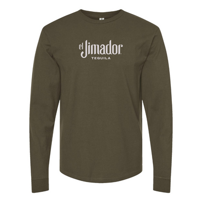 Men's El Jimador Logo Cotton Long Sleeve T-Shirt