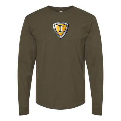 Men's IC Bus  Logo Cotton Long Sleeve T-Shirt