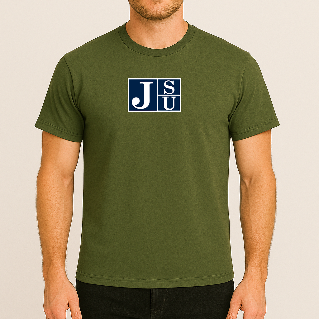 Men's Jackson State Tigers Logo Cotton T-Shirt