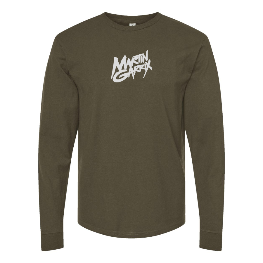 Men's Martin Garrix  Logo Cotton Long Sleeve T-Shirt