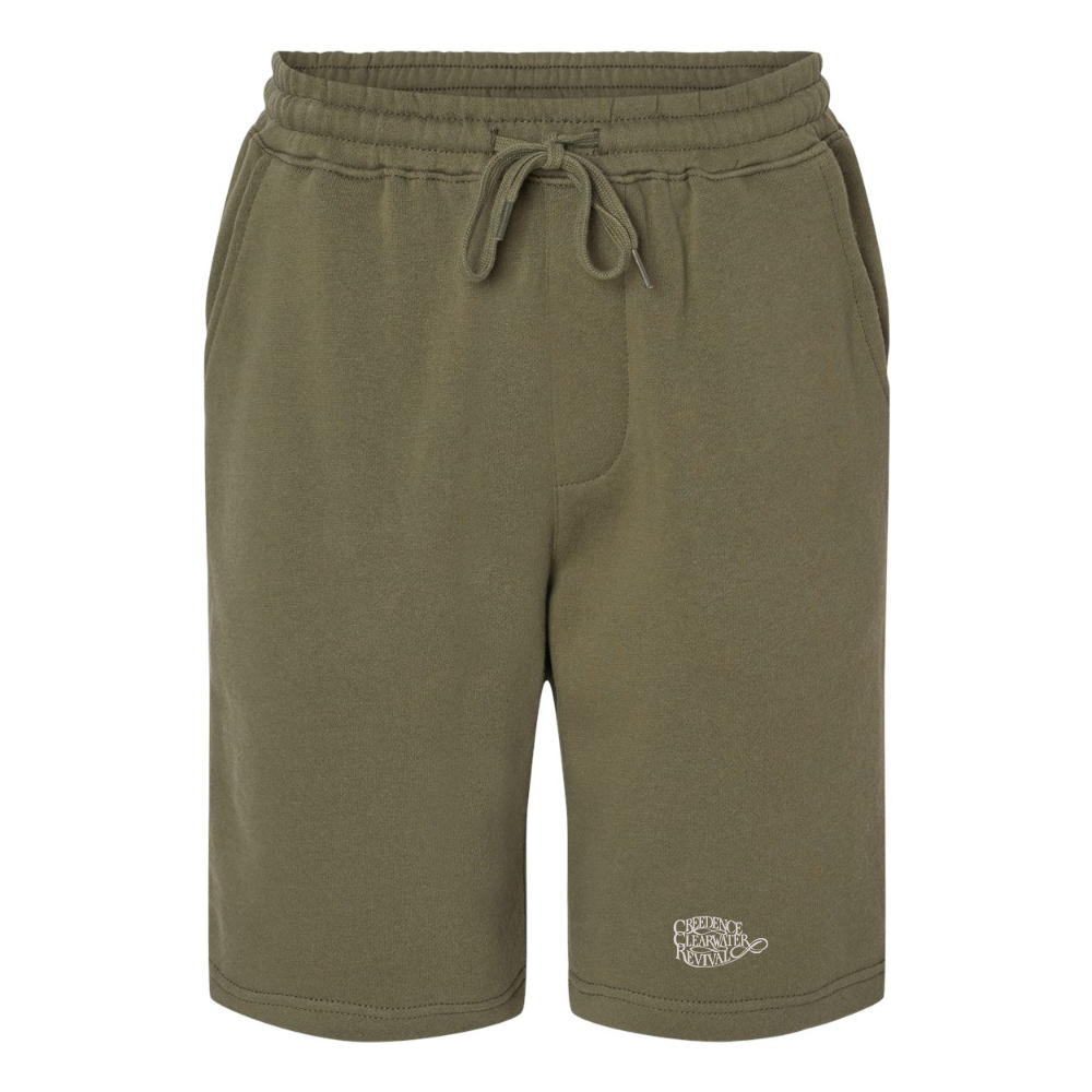 Men's Creedence Clearwater Revival Independent Trading Co Midweight Fleece Short