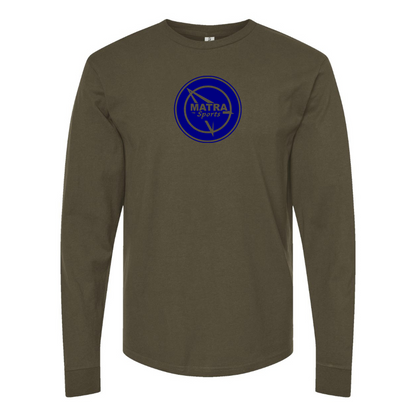 Men's Matra Sports Logo Cotton Long Sleeve T-Shirt