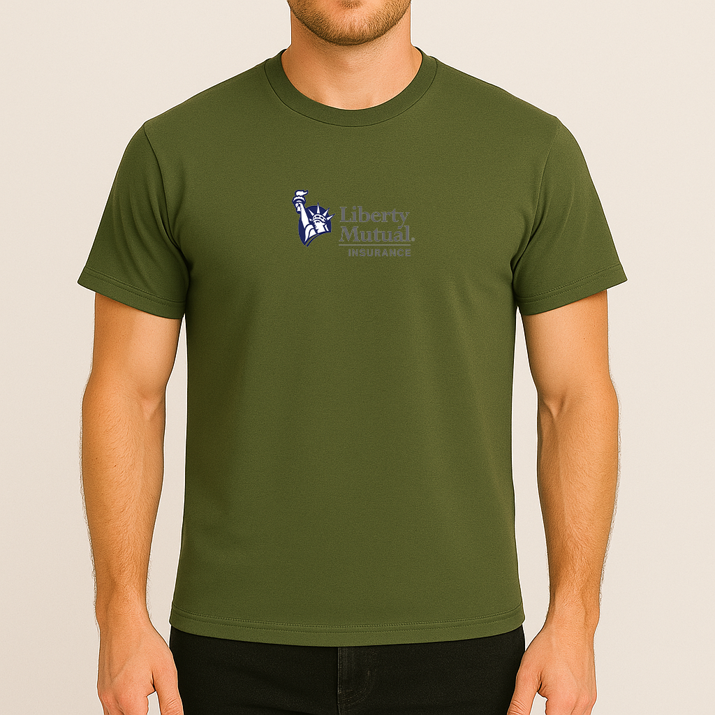 Men's Liberty Mutual Insurance Logo Cotton T-Shirt