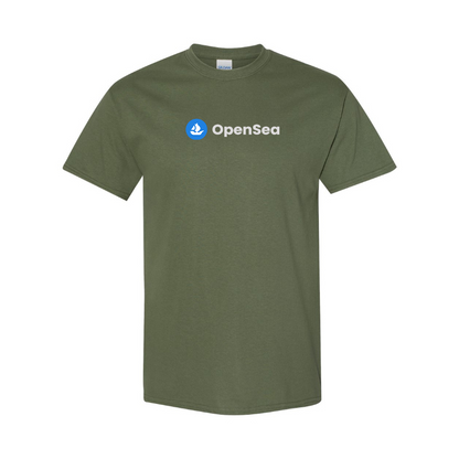 Men's OpenSea Logo Cotton T-Shirt
