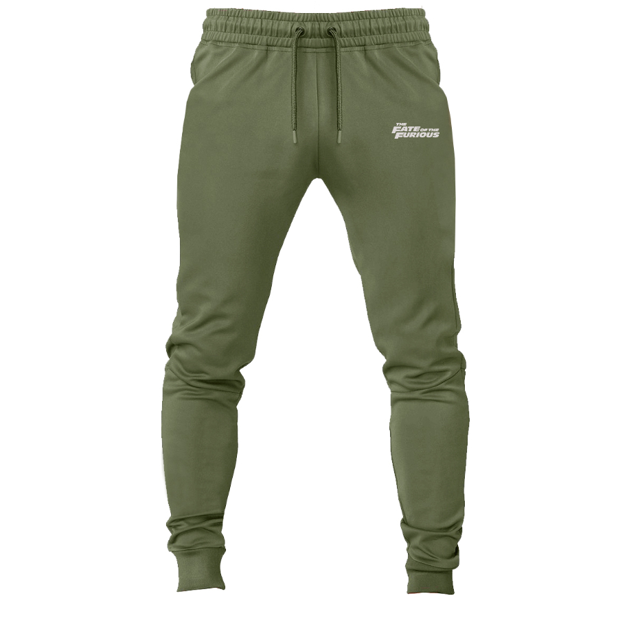 Men's The Fate Of the Furious Logo Sweatpants Joggers