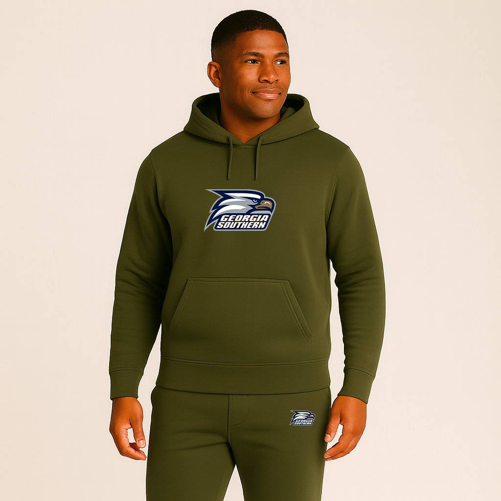 Men's Georgia Southern Eagles Logo Hoodie Joggers Set