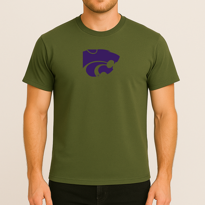 Men's Kansas State Wildcats Logo Cotton T-Shirt