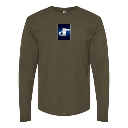 Men's DR Automobiles Logo Cotton Long Sleeve T-Shirt