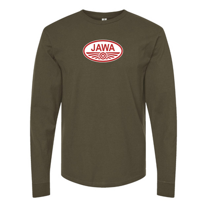 Men's Jawa Logo Cotton Long Sleeve T-Shirt