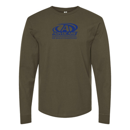 Men's Advocare Logo Cotton Long Sleeve T-Shirt