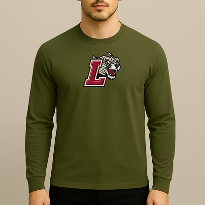Men's Lafayette Leopards Logo Long Sleeve T-Shirt