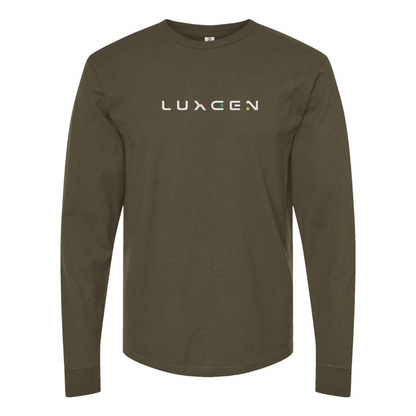 Men's Luxgen Logo Cotton Long Sleeve T-Shirt
