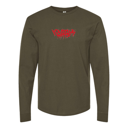 Men's Volatile Ways Logo Cotton Long Sleeve T-Shirt