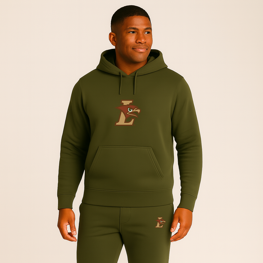 Men's Lehigh Mountain Hawks Logo Hoodie Joggers Set