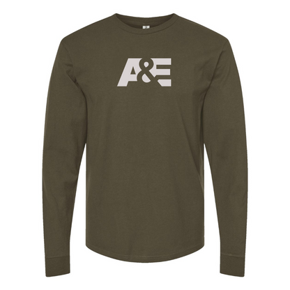 Men's AE Logo Cotton Long Sleeve T-Shirt