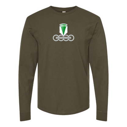 Men's DKW Logo Cotton Long Sleeve T-Shirt