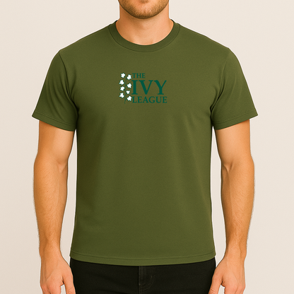 Men's Ivy League Logo Cotton T-Shirt