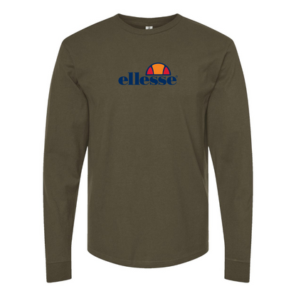 Men's Ellesse Logo Long Sleeve T-Shirt