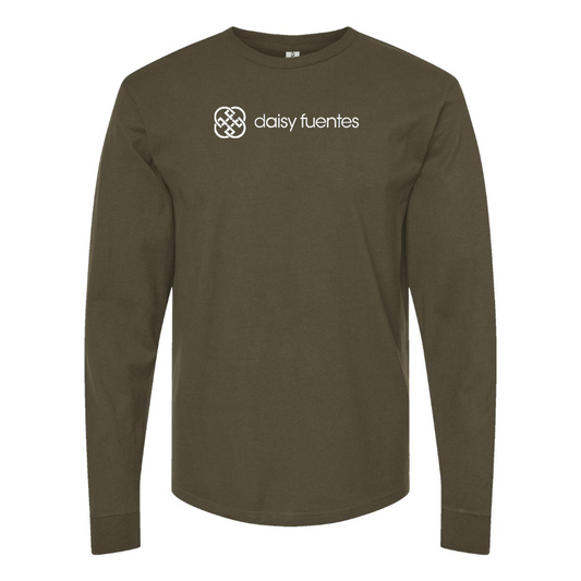 Men's  Daisy Fuentes   Cotton Long Sleeve T-Shirt