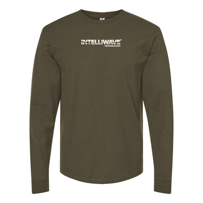 Men's Intelliwave Technologies Logo Cotton Long Sleeve T-Shirt