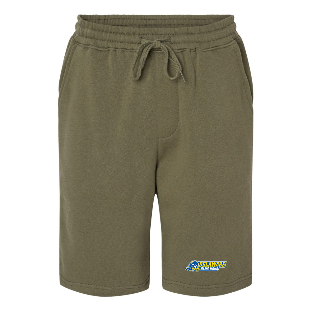 Men's  Delaware Blue Hens Independent Trading Co Midweight Fleece Short