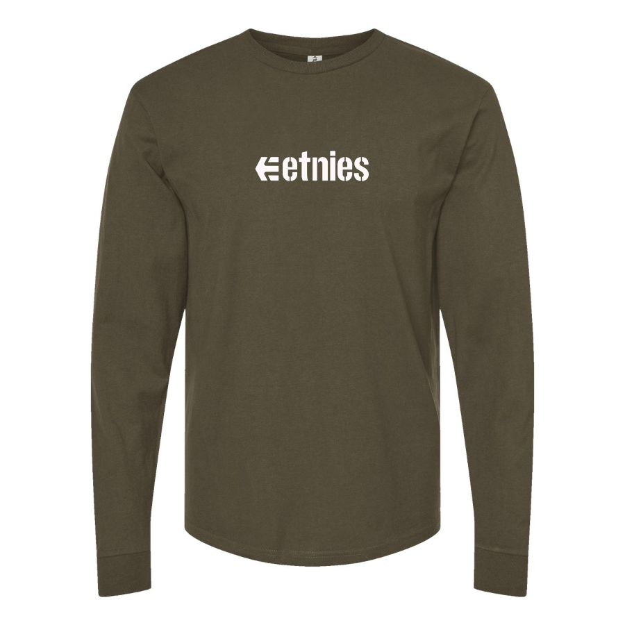 Men's Etnies Logo Long Sleeve T-Shirt