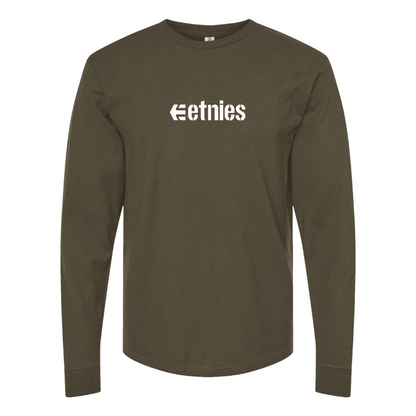 Men's Etnies Logo Long Sleeve T-Shirt