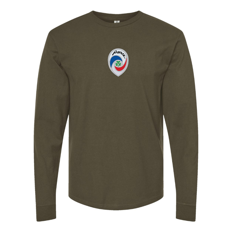 Men's Panoz Logo Cotton Long Sleeve T-Shirt