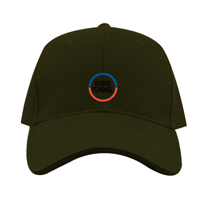 Eurotunnel   Logo  Dad Baseball Cap Hat