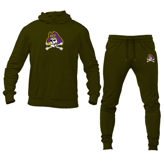 Men's  East Carolina Pirates Dukes Hoodie Joggers Set