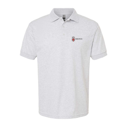 Men's  Brown University Dry Blend Jersey Polo