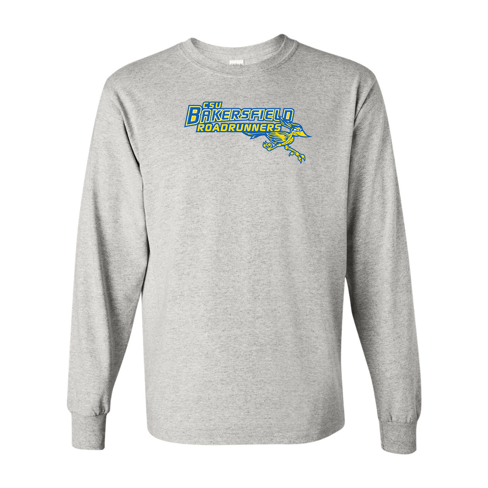 Men's  CSU-Bakersfield Roadrunners Gildan Heavy Cotton Long Sleeve T-Shirt