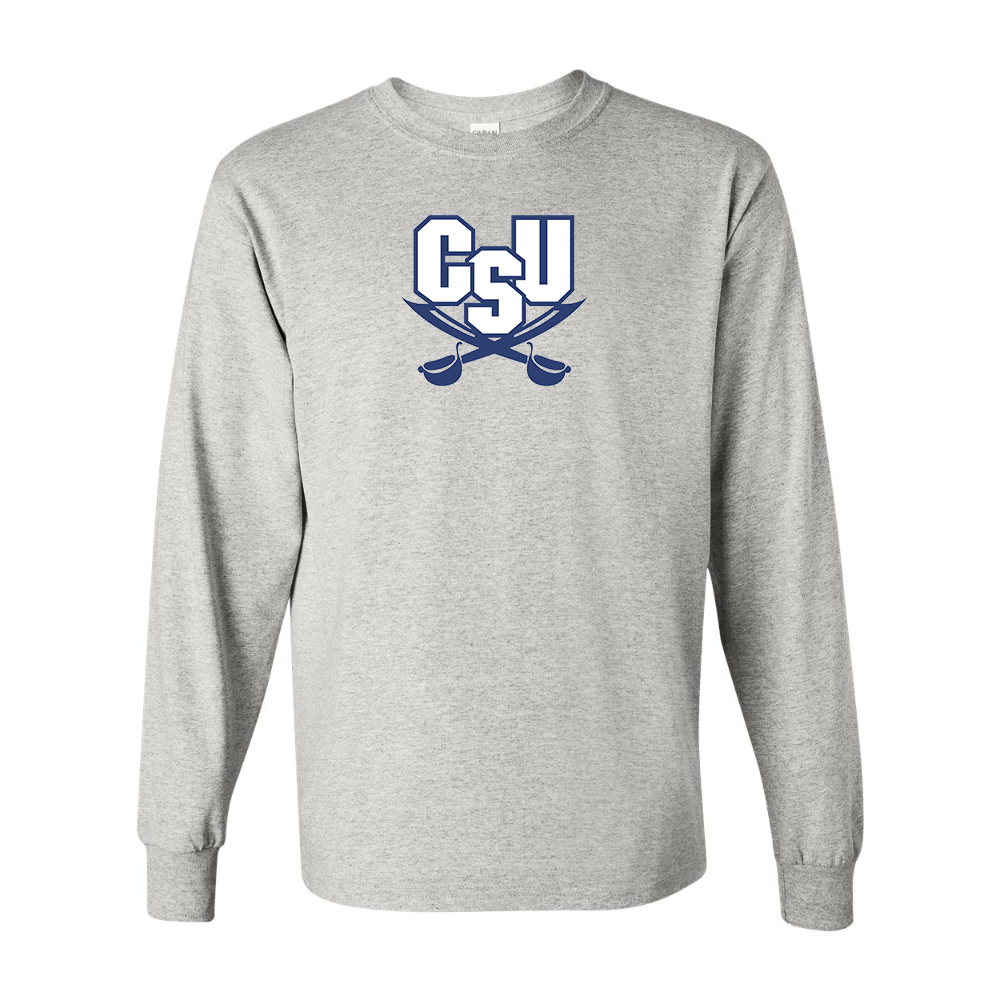 Men's CSU Buccaneers  Gildan Heavy Cotton Long Sleeve T-Shirt