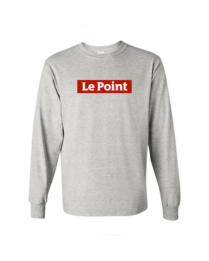 Men's  Le Point Gildan Heavy Cotton Long Sleeve T-Shirt