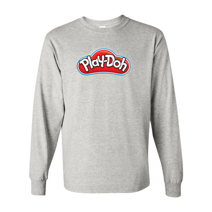Men's Play Doh Gildan Heavy Cotton Long Sleeve T-Shirt