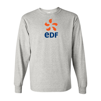 Men's Edf Gildan Heavy Cotton Long Sleeve T-Shirt