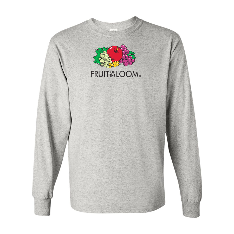 Men's Fruit Of the Loom Gildan Heavy Cotton Long Sleeve T-Shirt