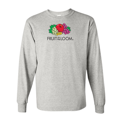Men's Fruit Of the Loom Gildan Heavy Cotton Long Sleeve T-Shirt