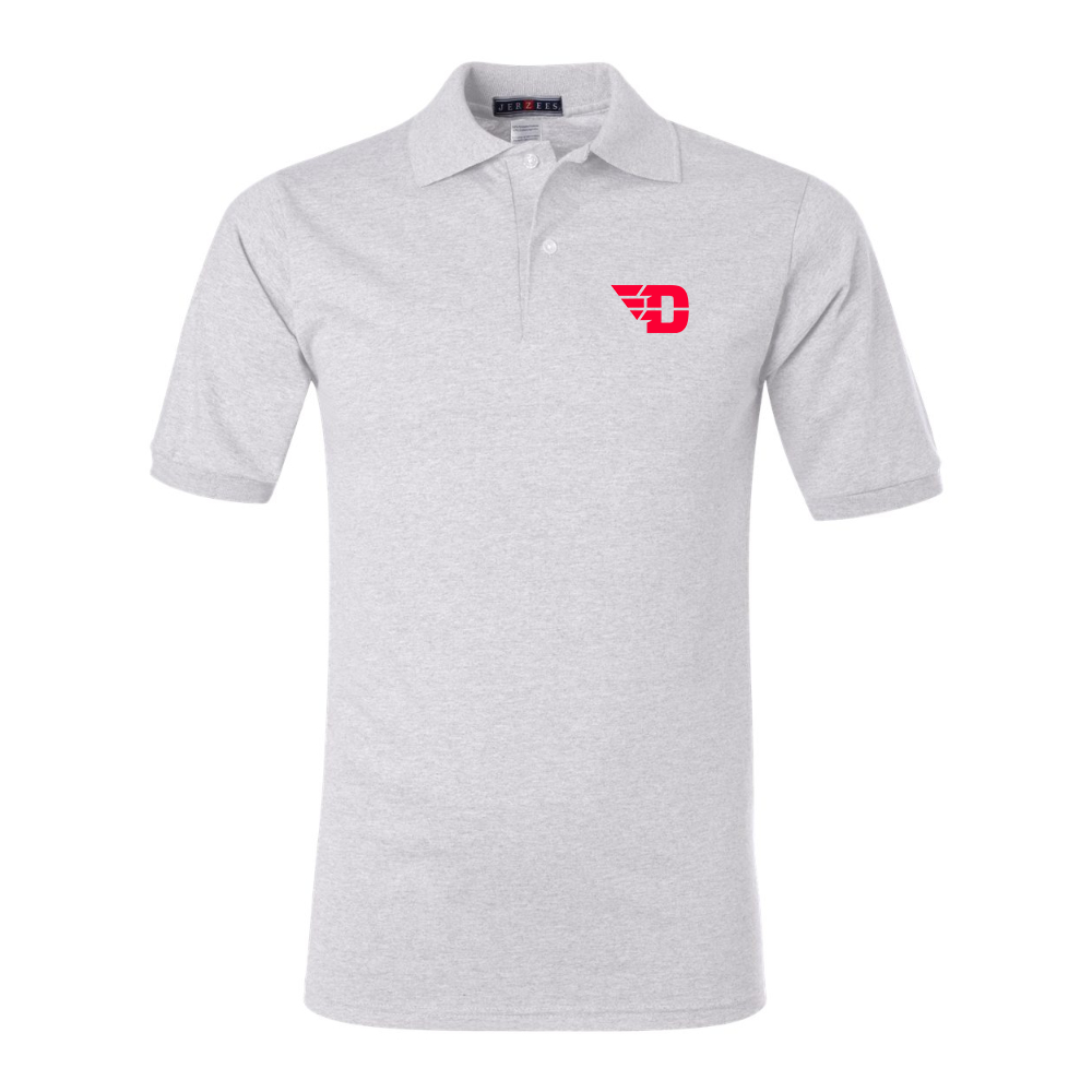 Men's Dayton Flyers JERZEES  SpotShield polo