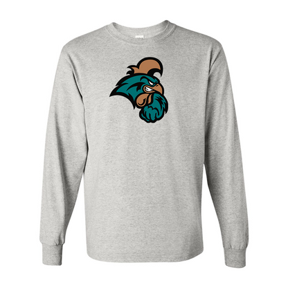 Men's   Coastal Carolina Chanticleers Gildan Heavy Cotton Long Sleeve T-Shirt