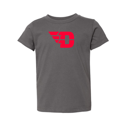 Dayton Flyers BELLA  CANVAS Toddler Jersey Tee