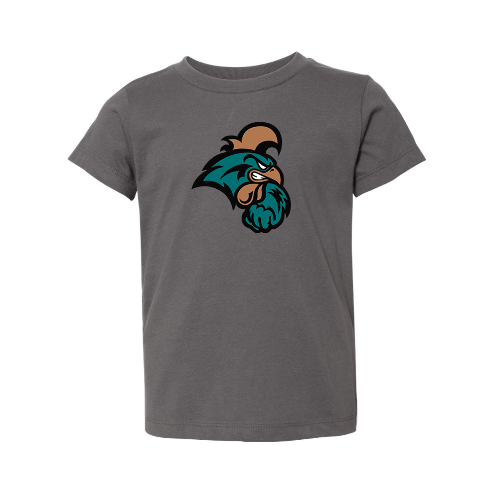 Coastal Carolina Chanticleers BELLA  CANVAS Toddler Jersey Tee