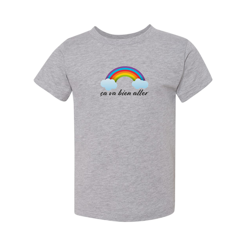 Ça va bien aller BELLA  CANVAS Toddler Jersey Tee