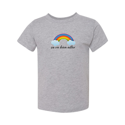 Ça va bien aller BELLA  CANVAS Toddler Jersey Tee