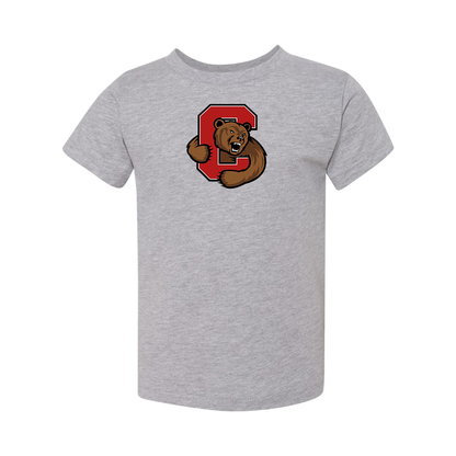 Cornell Big Red BELLA  CANVAS Toddler Jersey Tee