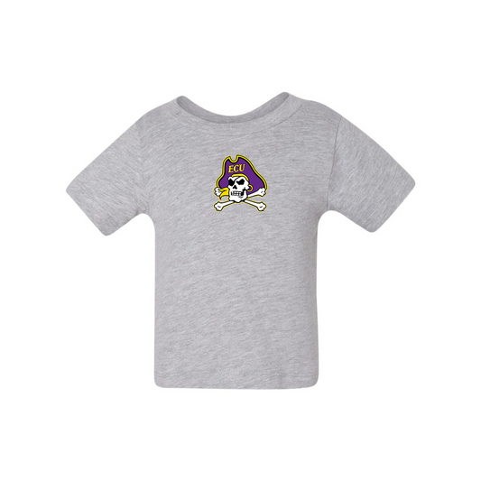 East Carolina Pirates BELLA CANVAS Infant Jersey Tee