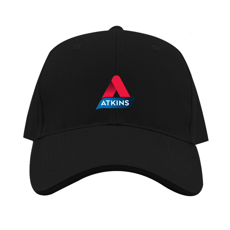 Atkins Logo  Dad Baseball Cap Hat