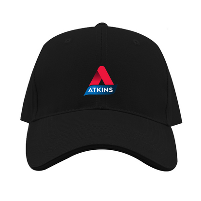 Atkins Logo  Dad Baseball Cap Hat