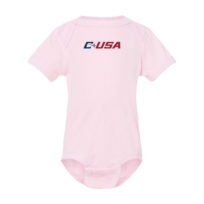 Conference USAl  Rabbit Skins Infant Baby Rib Bodysuit